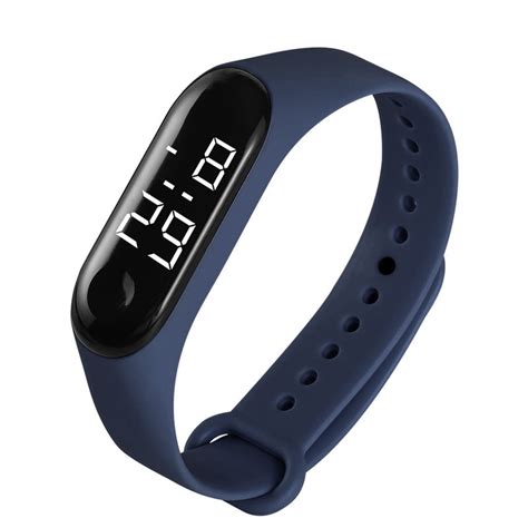 Fashion Casual Couple Led Depth Waterproof Sports Touch Electronic