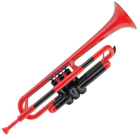 pTrumpet Red plastic trumpet - Heritage Music UK