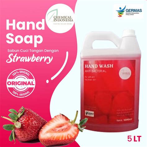 Jual Hand Soap Liter Sabun Cuci Tangan Dengan Varian Aroma Lemon