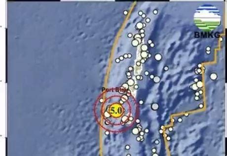 Info Bmkg Gempa Terkini M Guncang Sabang Kedalaman Km