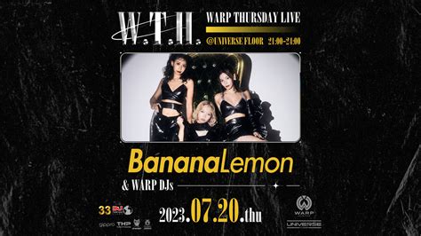 W T H WARP THURSDAY LIVE UNIVERSE FLOOR NightClub WARP SHINJUKU