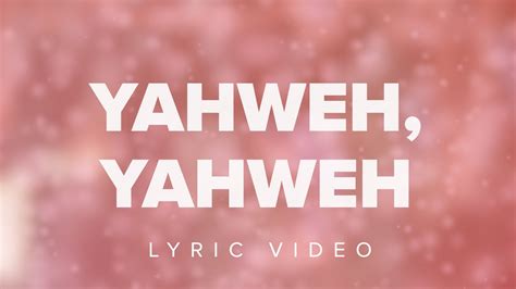 Yahweh Yahweh Official Lyric Video Victory House Worship Youtube