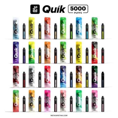 Ks quik 5000 puffs พอตใชแลวทง 5000 คำ Relx vape Thailand