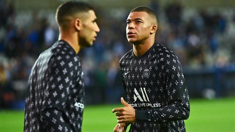 Mercato Psg Hakimi Fait Passer Un énorme Message à Mbappé Pour Son