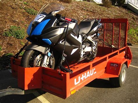 U Haul Motorcycle Trailer Review