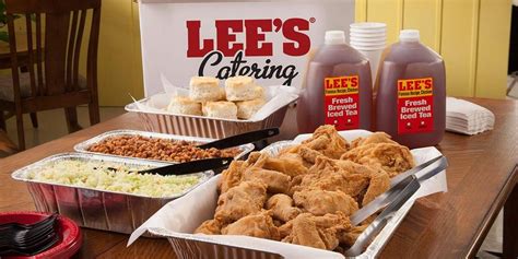 Great Catering Services Offered by Lee’s Famous Recipe Chicken - Lee's Famous Recipe Chicken