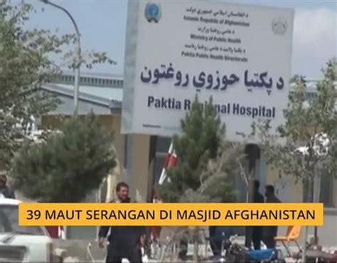 39 Maut Serangan Di Masjid Afghanistan Video Dailymotion