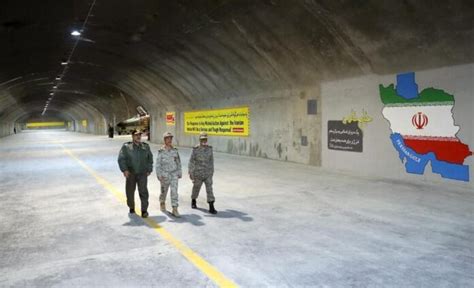 Iran Unveils Underground Base For Fighter Jets Spiegel News