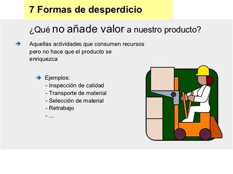 7 Formas Del Desperdicio