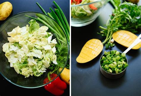 Thai Mango Salad With Peanut Dressing Cookie And Kate