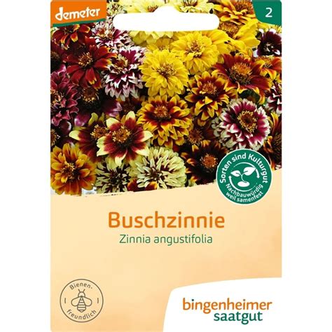 Bingenheimer Saatgut Buschzinnie 1 Packung Bloomling Deutschland