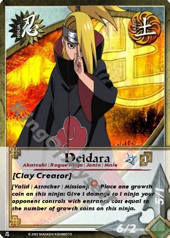 Deidara Clay Creator by KingOfMyself12 on DeviantArt