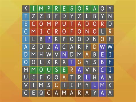 Busca Palabras Relacionadas Con Tecnologia Wordsearch