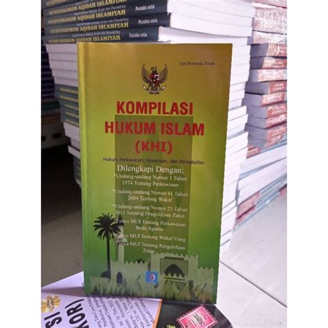 Jual KOMPILASI HUKUM ISLAM KHI PERMATA PRESS Shopee Indonesia