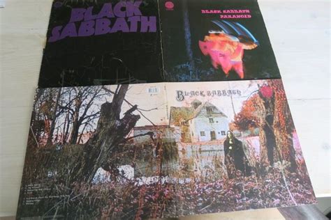 Black Sabbath Nice Lot With 3 Vertigo Swirl Records Of Catawiki