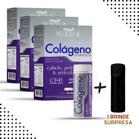 Colageno Tipo Ii Verisol Completo 60caps 700mg Kit C3 Parcelamento