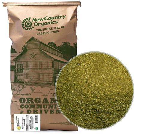 Alfalfa Meal Plant Fertilizer Feed Supplement Certified Organic