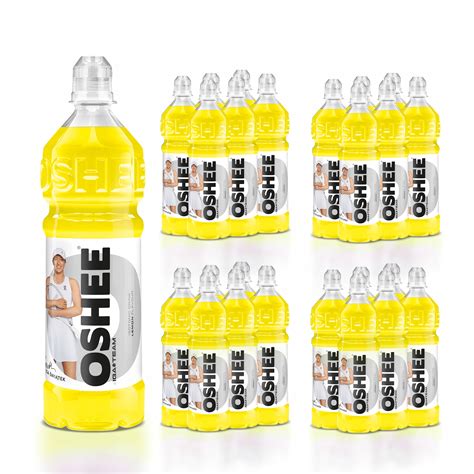 24x Napój izotoniczny OSHEE Isotonic Drink cytryna 750 ml 15268062973