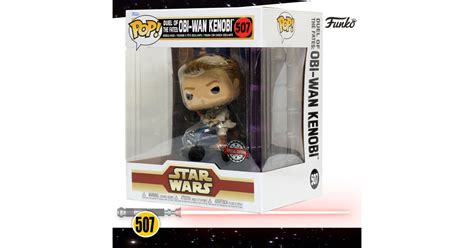 Funko Pop Star Wars Duel Of The Fates Obi Wan Kenobi 6 Pulgadas 507