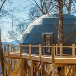 Dome - Glamping Asheville NC - The Glamping Collective