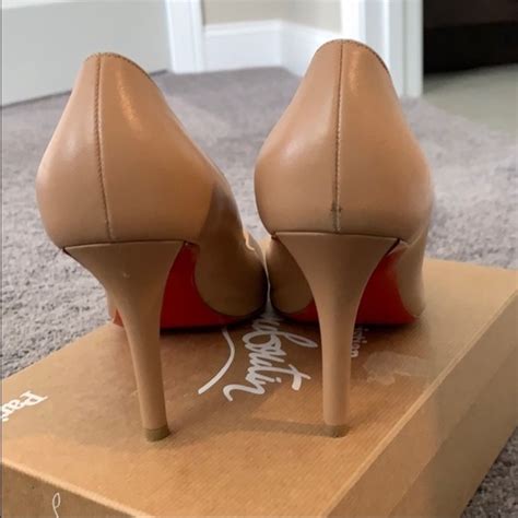 Christian Louboutin Shoes Authentic Nude Apostrophy Pump Christian Louboutins Poshmark