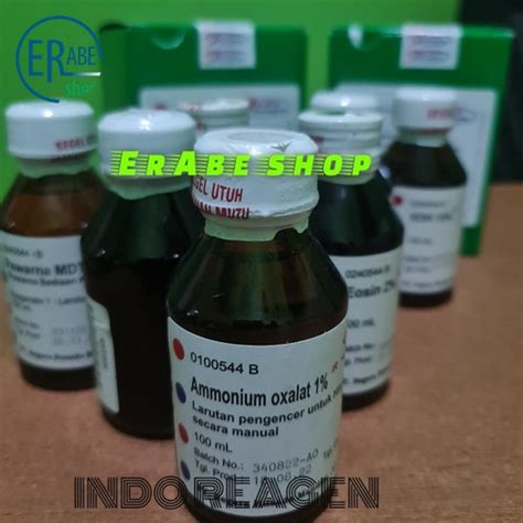 Jual Larutan Ammonium Oxalat 1 Trombosit AO 100ml Kab Cirebon