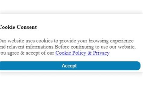 Create A Cookies Consent Popup Box Ui Design Using Html Css Javascript Otosection