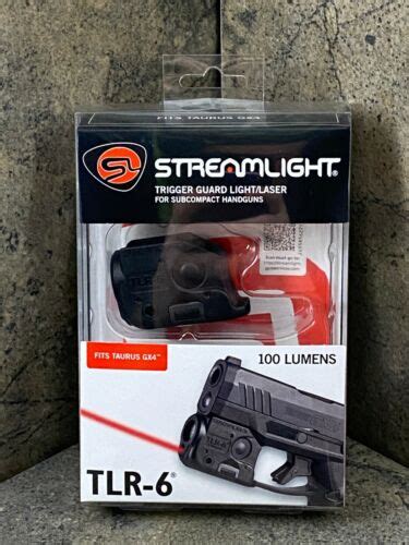 Streamlight Tlr 6 Flashlight For Rail Mount Taurus Gx4 69288 Red Laser 80926692886 Ebay