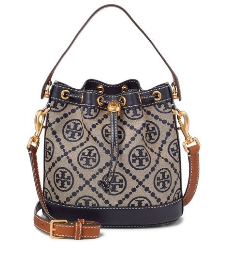 Tory Burch T Monogram Bucket Bag Navy Quick Paul Smith