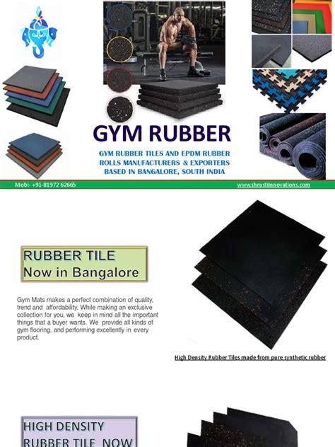 Gym Rubber Flooring Solutions | PDF | Tile | Flooring