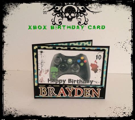 Xbox Birthday Card Cards Birthday Cards 10 Happier