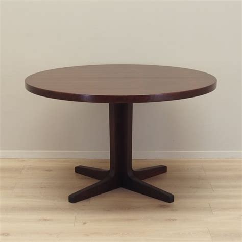 Danish Round Rosewood Table From Skovmand Andersen 1970s For Sale At