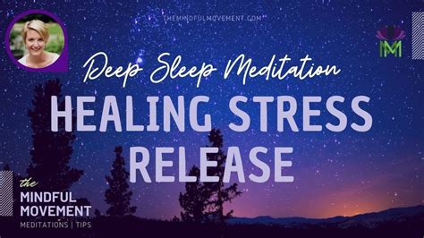 Healing Sleep Meditation For Relaxation And Stress Relief Youtube In