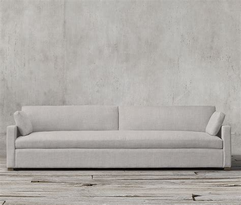 Belgian Track Arm Sofa Restoration Hardware Baci Living Room