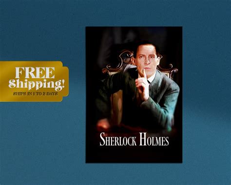 Jeremy Brett as Sherlock Holmes Matte Poster a - Etsy