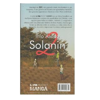 Solanin 2 Manga Inio Asano L PM POCKET Shopee Brasil