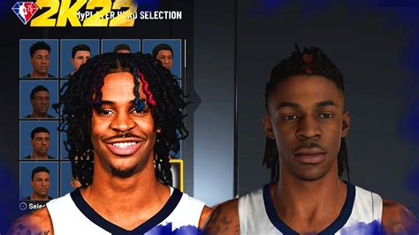 Best Ja Morant Face Creation In Nba K Best Ja Morant Build In