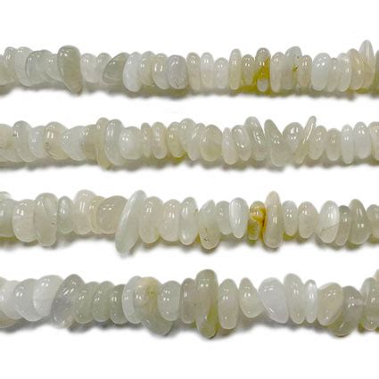 Moonstone Chunky Chip Beads 16 String