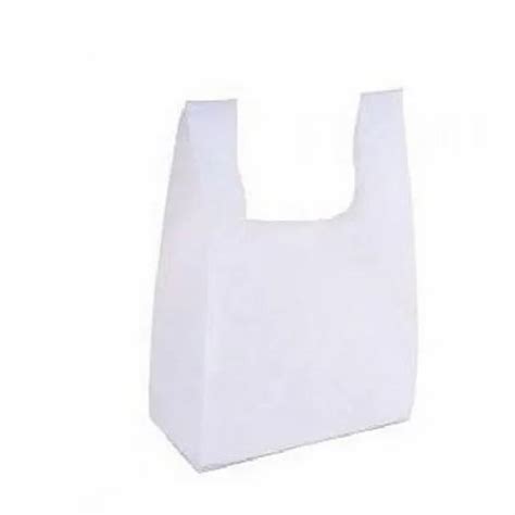 White Plain Non Woven U Cut Grocery Bag Capacity 2 Kg At Rs 120 Kg In