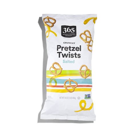 Amazon By Whole Foods Market Crunchy Pretzel Twists Ounce