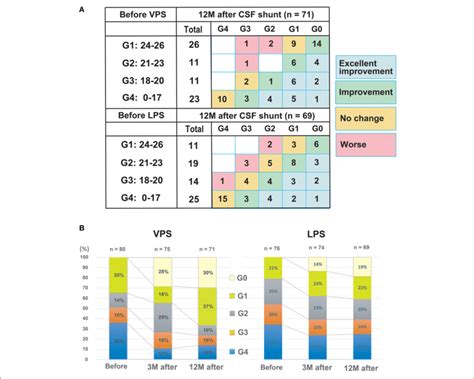 Mmse Score Changes Between Before And Months After Shunting A