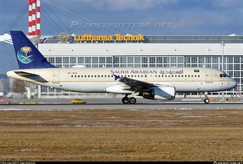 HZ ASA Saudi Arabian Airlines Airbus A320 214 Photo By Hugo Schwarzer