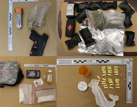 Drug Bust In New Tec Results In Two Charged Drugs And Weapons Seized