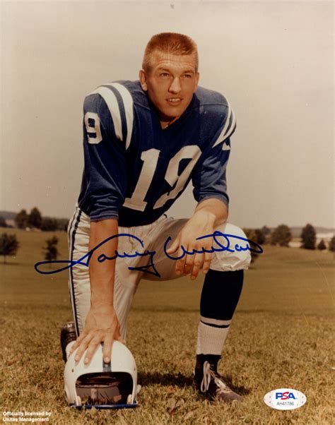 Johnny Unitas Signed Colts 8x10 Photo Psa Loa Pristine Auction