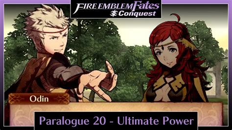 Fire Emblem Fates Conquest Paralogue Ultimate Power Youtube