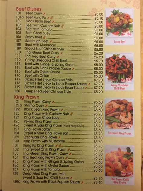 Menu At Great China Cantonese Takeaway Fast Food Scunthorpe