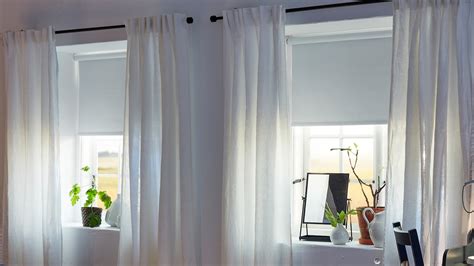 Get Lost In Layers With Soft Curtains And Sheer Blinds Ikea Malaysia