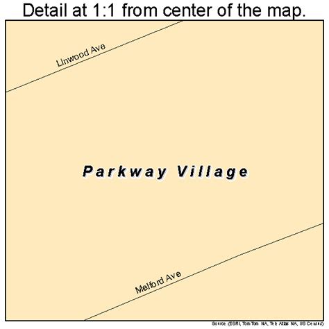 Parkway Village Kentucky Street Map 2159322