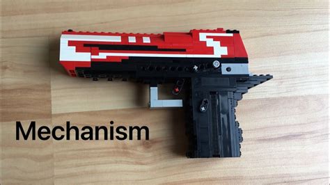 Lego Desert Eagle Mechanismtutorial Youtube