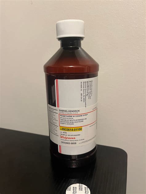 Wockhardt W Walgreens Label Lean Pint Bottle